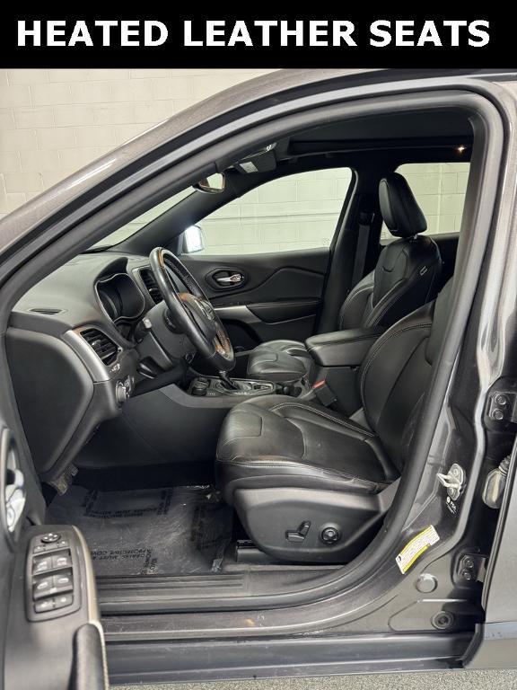used 2021 Jeep Cherokee car, priced at $21,490