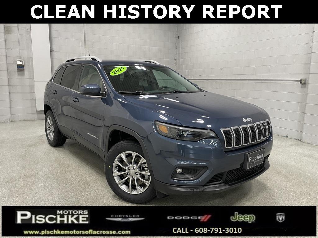 used 2021 Jeep Cherokee car, priced at $23,990