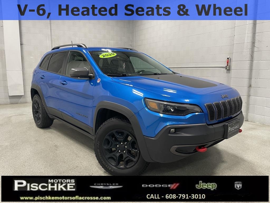 used 2020 Jeep Cherokee car, priced at $24,397