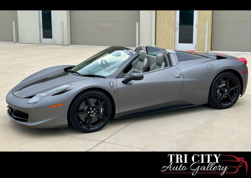 used 2013 Ferrari 458 Spider car, priced at $274,900