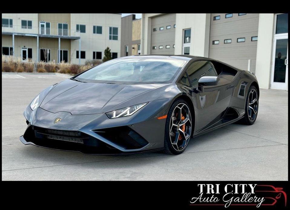 used 2021 Lamborghini Huracan EVO car, priced at $259,900