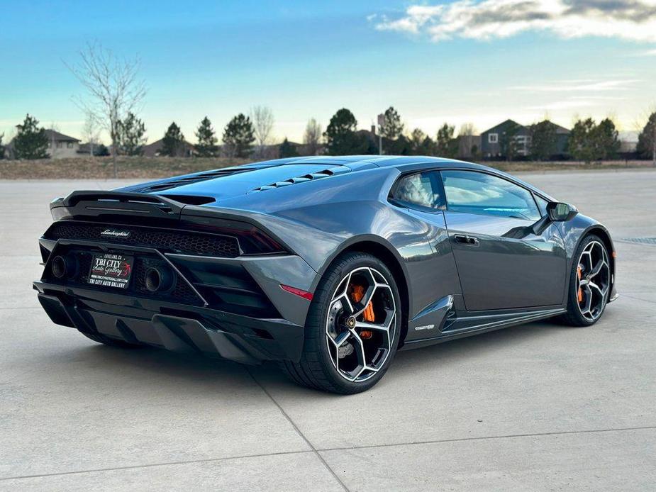 used 2021 Lamborghini Huracan EVO car, priced at $259,900