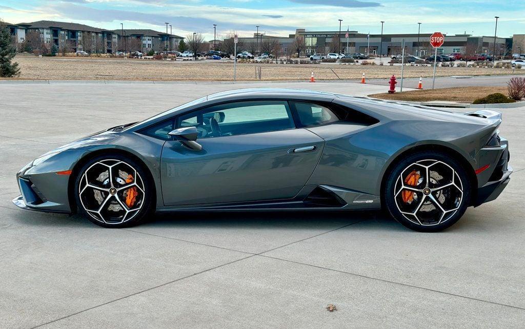 used 2021 Lamborghini Huracan EVO car, priced at $259,900