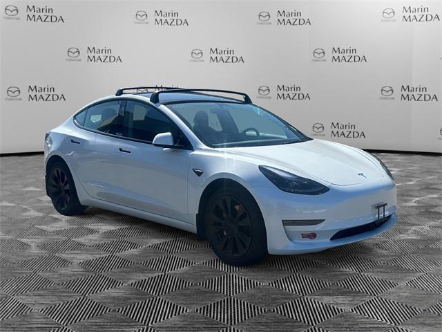 used 2023 Tesla Model 3 car, priced at $28,267