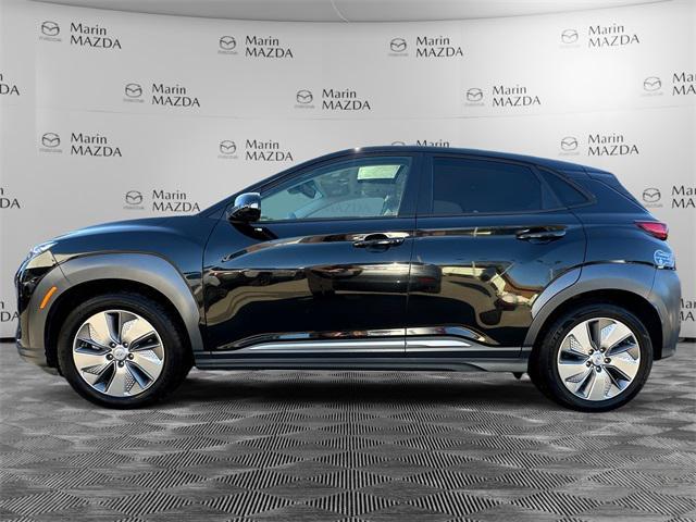 used 2021 Hyundai Kona EV car, priced at $18,669