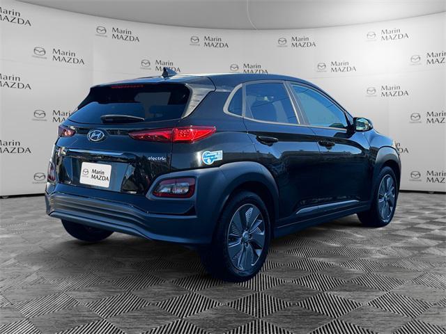 used 2021 Hyundai Kona EV car, priced at $18,669