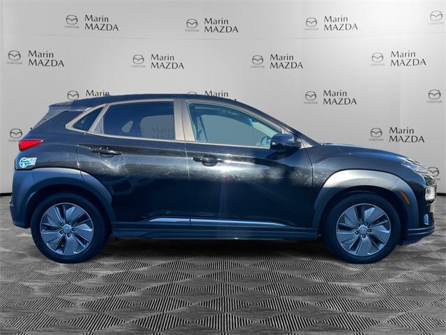 used 2021 Hyundai Kona EV car, priced at $18,669