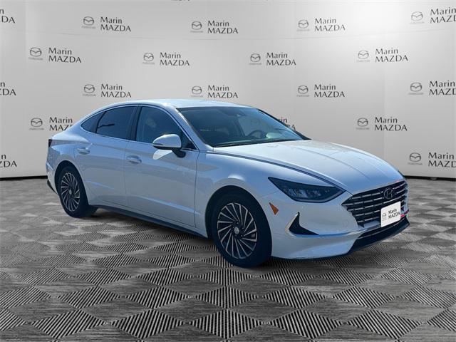 used 2022 Hyundai Sonata Hybrid car, priced at $23,497