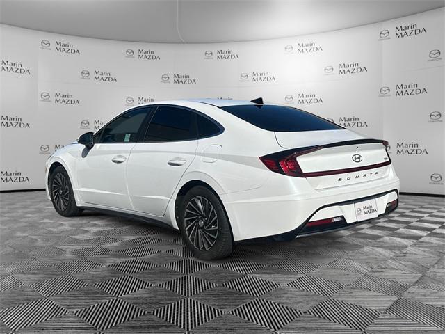 used 2022 Hyundai Sonata Hybrid car, priced at $23,497