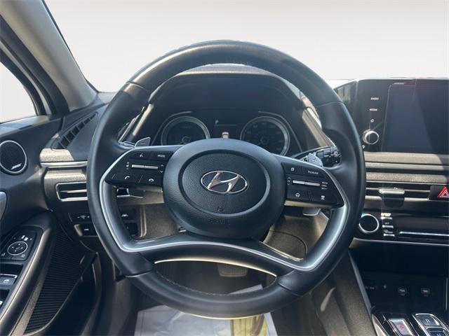 used 2022 Hyundai Sonata Hybrid car, priced at $22,365