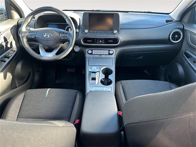 used 2022 Hyundai Kona EV car, priced at $21,479