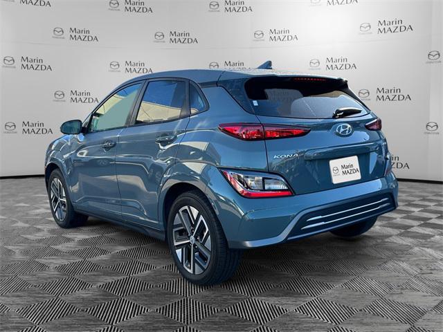 used 2022 Hyundai Kona EV car, priced at $21,479