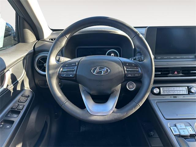 used 2022 Hyundai Kona EV car, priced at $21,479