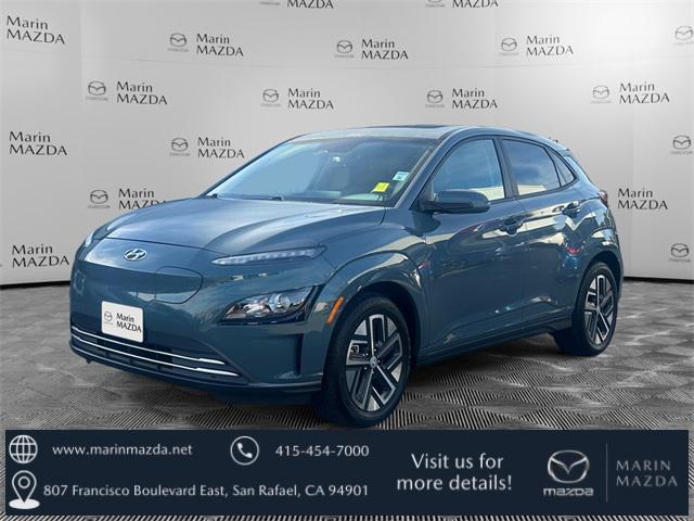 used 2022 Hyundai Kona EV car, priced at $21,479