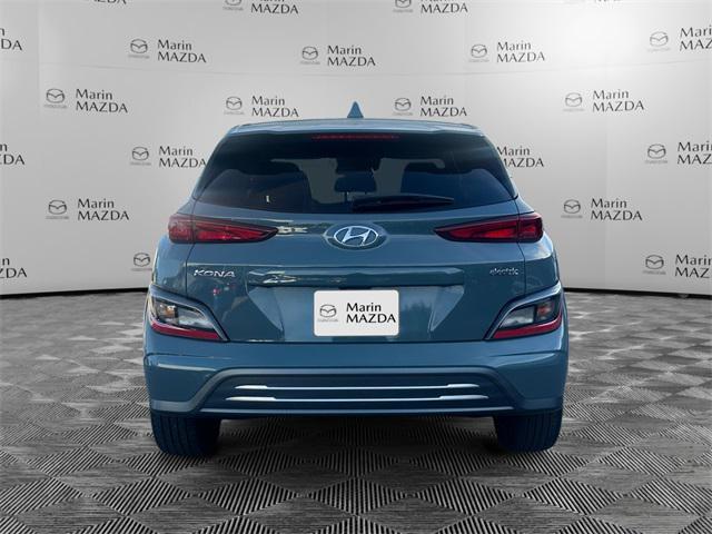 used 2022 Hyundai Kona EV car, priced at $21,479