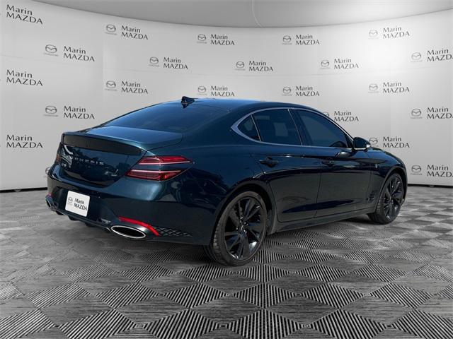 used 2022 Genesis G70 car, priced at $34,245