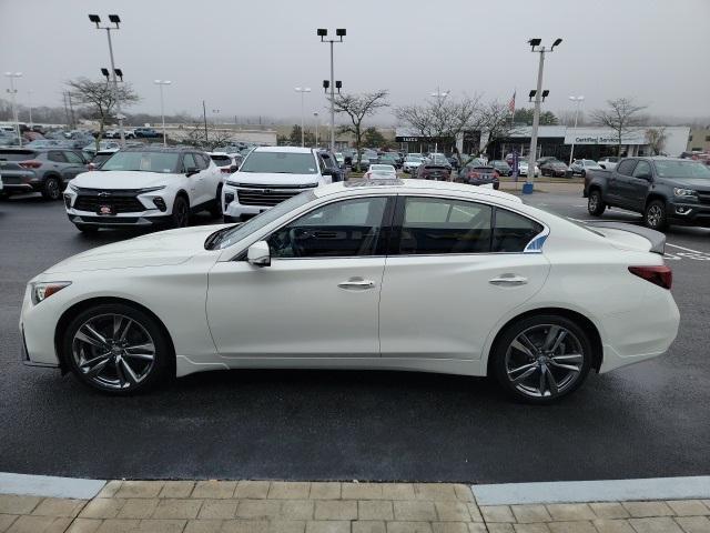 used 2021 INFINITI Q50 car, priced at $28,995