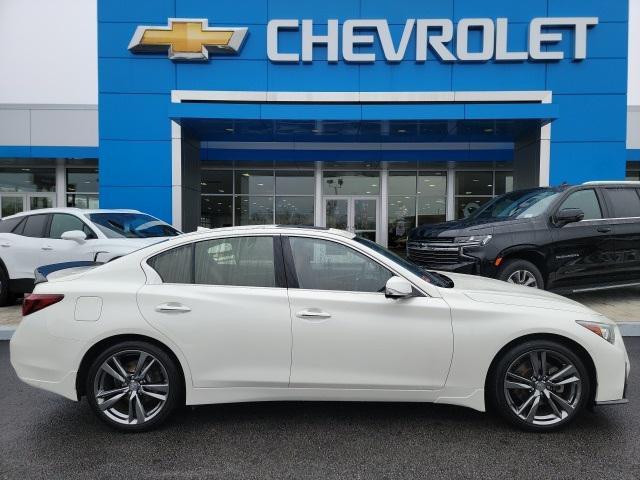 used 2021 INFINITI Q50 car, priced at $28,995