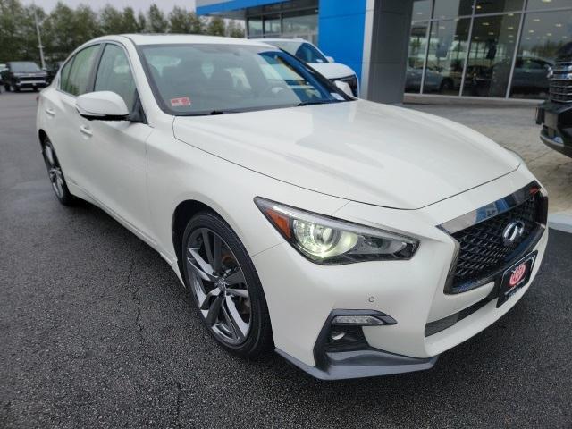 used 2021 INFINITI Q50 car, priced at $28,995