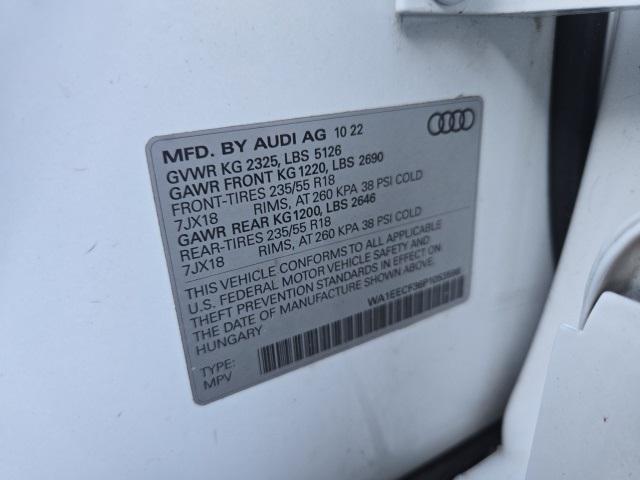 used 2023 Audi Q3 car, priced at $32,096