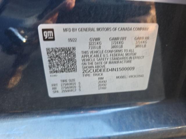 used 2022 Chevrolet Silverado 1500 car, priced at $43,500