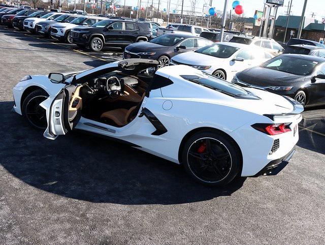 new 2025 Chevrolet Corvette car, priced at $83,355