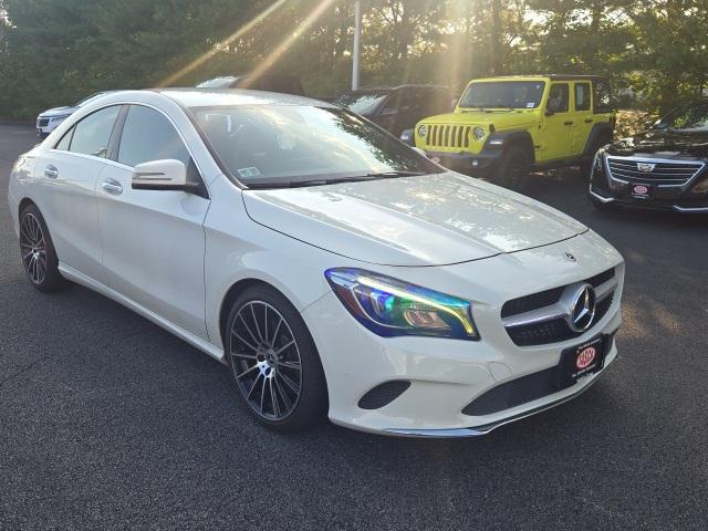 used 2018 Mercedes-Benz CLA 250 car, priced at $17,500