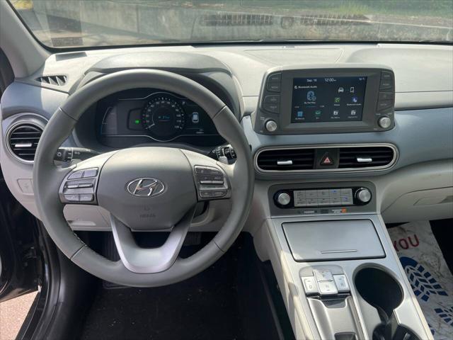 used 2021 Hyundai Kona EV car, priced at $16,500