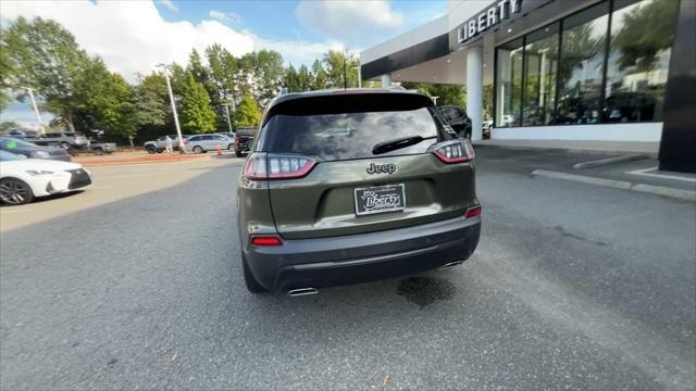 used 2021 Jeep Cherokee car, priced at $22,588