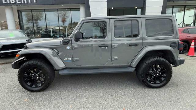 used 2021 Jeep Wrangler Unlimited 4xe car, priced at $42,923