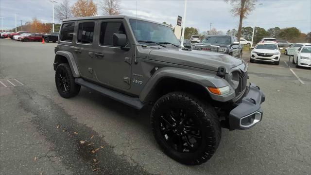 used 2021 Jeep Wrangler Unlimited 4xe car, priced at $42,923