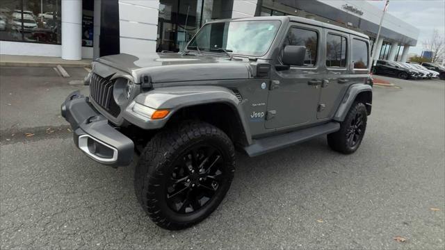 used 2021 Jeep Wrangler Unlimited 4xe car, priced at $42,923