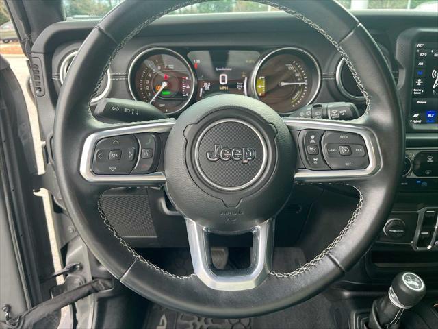 used 2021 Jeep Wrangler Unlimited 4xe car, priced at $42,923