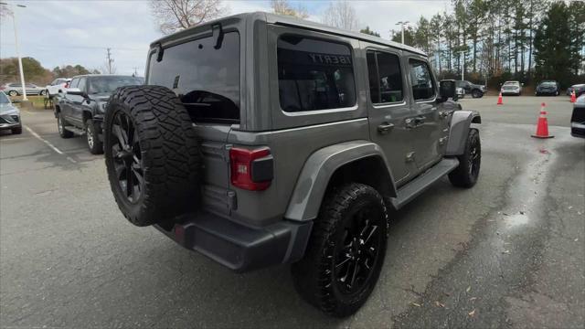 used 2021 Jeep Wrangler Unlimited 4xe car, priced at $42,923