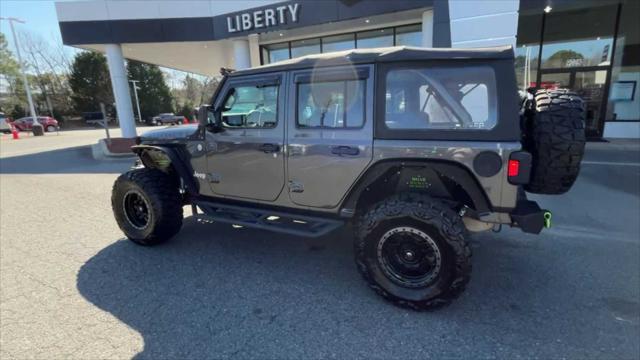 used 2018 Jeep Wrangler Unlimited car, priced at $26,993