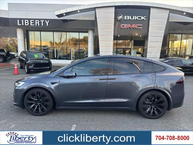 used 2022 Tesla Model X car, priced at $57,823