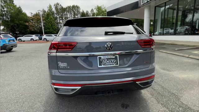 used 2021 Volkswagen Atlas Cross Sport car, priced at $27,822