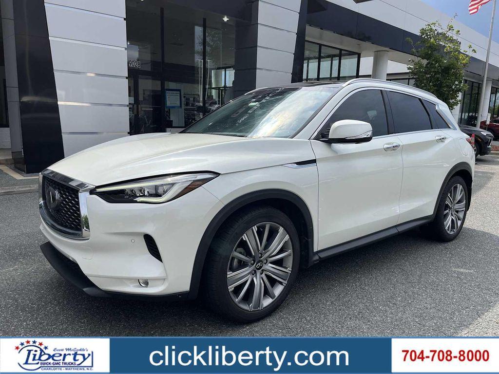used 2021 INFINITI QX50 car, priced at $26,815