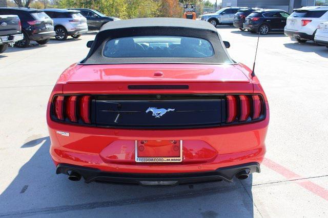 used 2022 Ford Mustang car, priced at $21,995