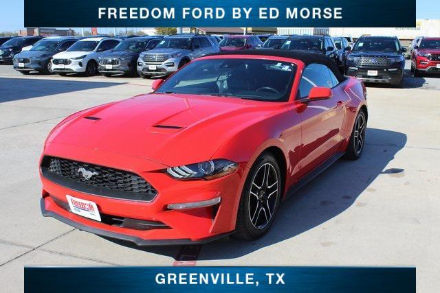 used 2022 Ford Mustang car, priced at $21,995