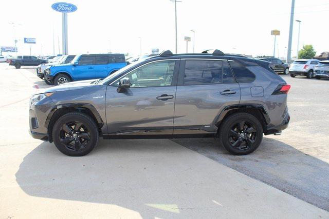 used 2019 Toyota RAV4 Hybrid car, priced at $27,495