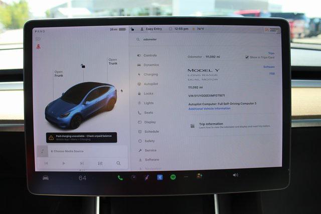 used 2021 Tesla Model Y car, priced at $19,995