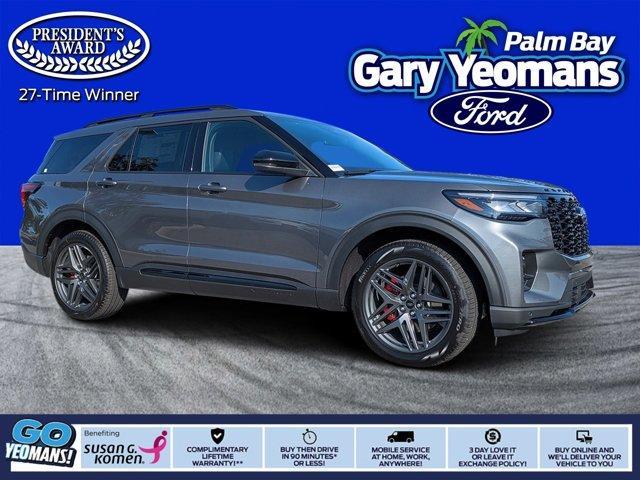 new 2025 Ford Explorer car, priced at $57,320