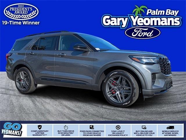 new 2025 Ford Explorer car, priced at $57,320