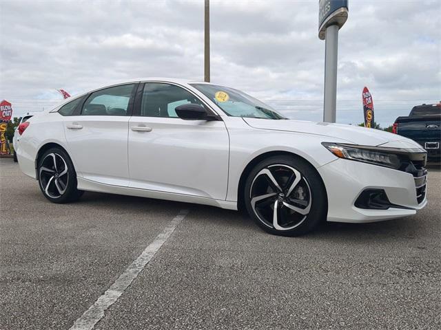 used 2022 Honda Accord car, priced at $24,521