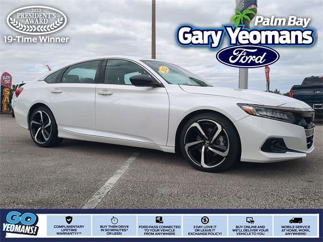 used 2022 Honda Accord car, priced at $24,521