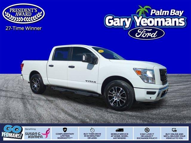 used 2022 Nissan Titan car, priced at $28,783