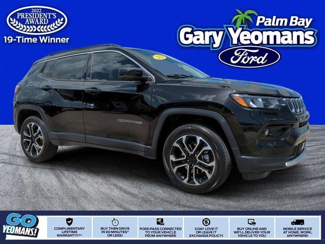 used 2022 Jeep Compass car, priced at $22,999