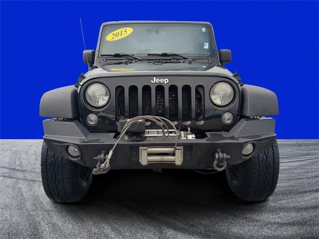 used 2015 Jeep Wrangler Unlimited car, priced at $17,477