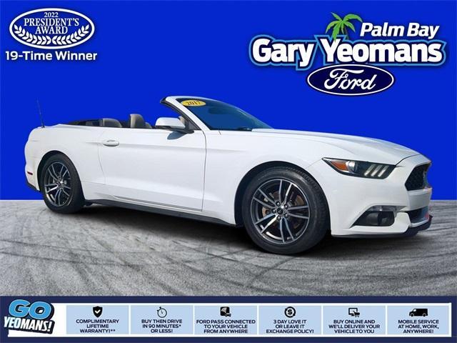 used 2017 Ford Mustang car, priced at $18,199